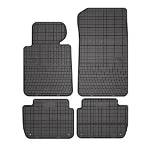 BMW 3 Series E46 Floor Mats - Omac - El Toro Rubber - Black - '99-'05